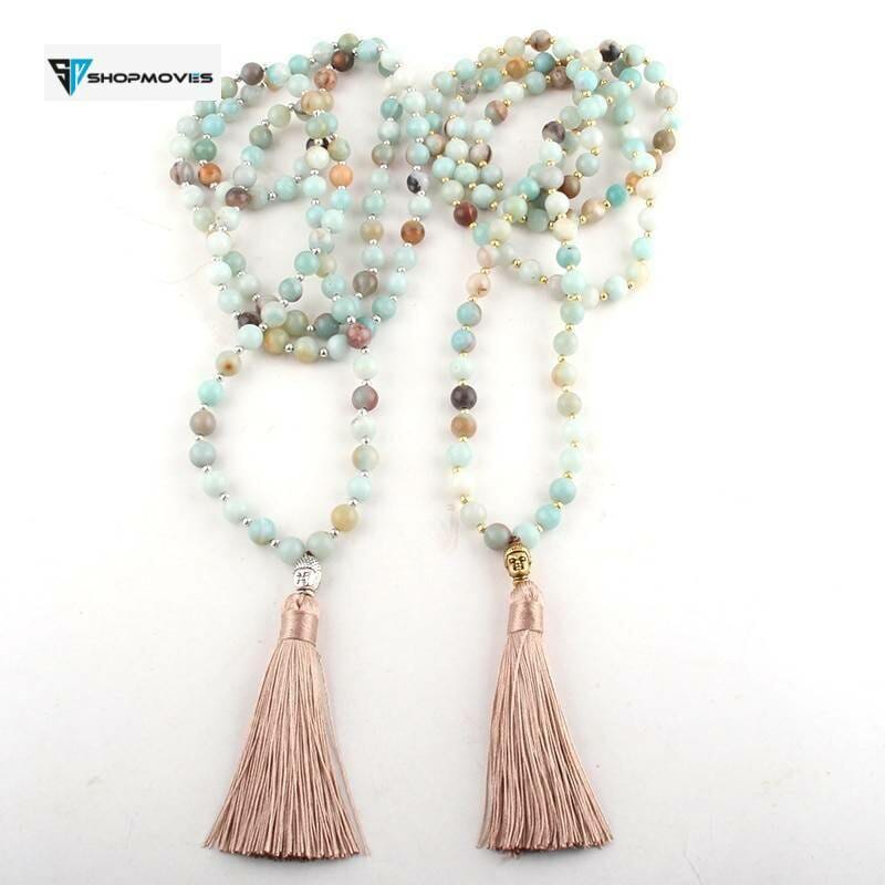RH Fashion Yoga Jewelry 8mm 108pc Beaded Amazonite Stone Buddha Charm Mala Necklace For Women Lariat Necklaces Beaded Necklaces Charm Necklaces Chokers Jewelry Necklaces 8d255f28538fbae46aeae7: Antique Gold Plated|Antique Silver Plated