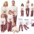2020 Family Christmas Pajamas Set Deer Print Adult Women Kids Family Matching Clothes Xmas Family Sleepwear 2PCS Sets Top+Pants
