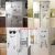 New 4 Styles Smile Face Wall Sticker Happy Delicious Face Fridge Stickers Yummy for Food Furniture Decoration Art Poster DIY PVC
