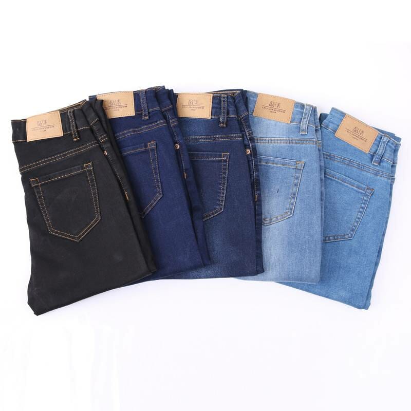 Jeans for Women mom Jeans High Waist Jeans Woman High Elastic plus size Stretch Jeans female washed denim skinny pencil pants Women's Jeans color: Black|Blue|Dark blue in white|Light blue in white|Sky Blue