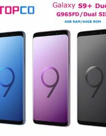 Samsung Galaxy S9+ Duos S9 Plus G965FD Dual Sim Original Mobile Phone Exynos Octa Core 6.2″ Dual 12MP 6GB RAM 64GB ROM NFC Android Phones Mobile Phones Phones & Tablets Samsung Smartphone bundle: Add charger and 128G|Add charger and 256G|Add charger and 64GB|Add Wireless Charger|Standard