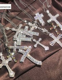 Bling Cross Pendant Silver Color Statement Necklace with Zircon StoneLong Chain Necklace for Women Man Religious Fashion Jewelry Beaded Necklaces Chokers Crystal Necklaces Jewelry Necklaces 8d255f28538fbae46aeae7: 1|10|11|12|13|2|3|4|5|6|7|8|9