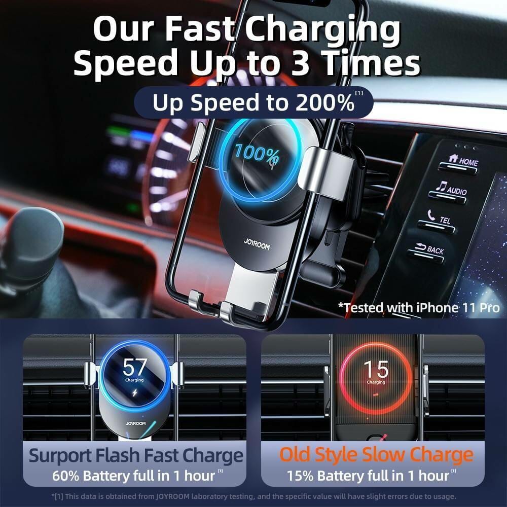 15W Qi Car Phone Holder Wireless Charger Car Mount Intelligent Infrared for Air Vent Mount Car Charger Wireless ForiPhone Xiaomi Mobile Phones Phone Cases Phones & Tablets