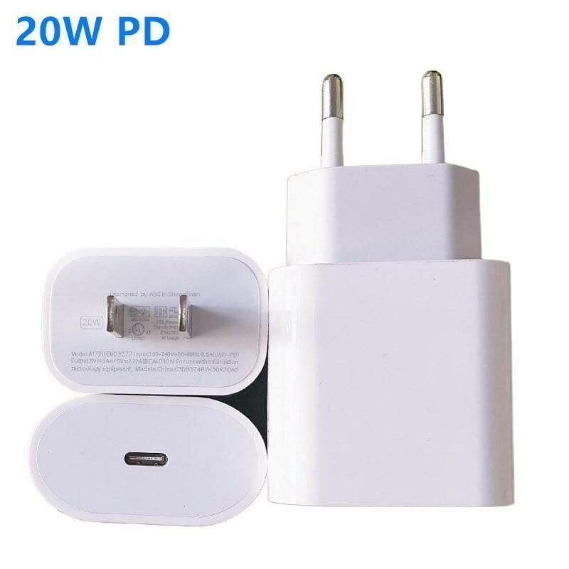 20W Pd Usb C Charger For apple Iphone 12 Pro Max 12 mini 11 Fast Charger Type C For Xiaomi mi 11 Quick Charging adapter Mobile Phones Phone Cases Phones & Tablets