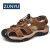 ZUNYU 2019 New Male Shoes Genuine Leather Men Sandals Summer Men Shoes Beach Sandals Man Fashion Outdoor Casual Sneakers Size 48